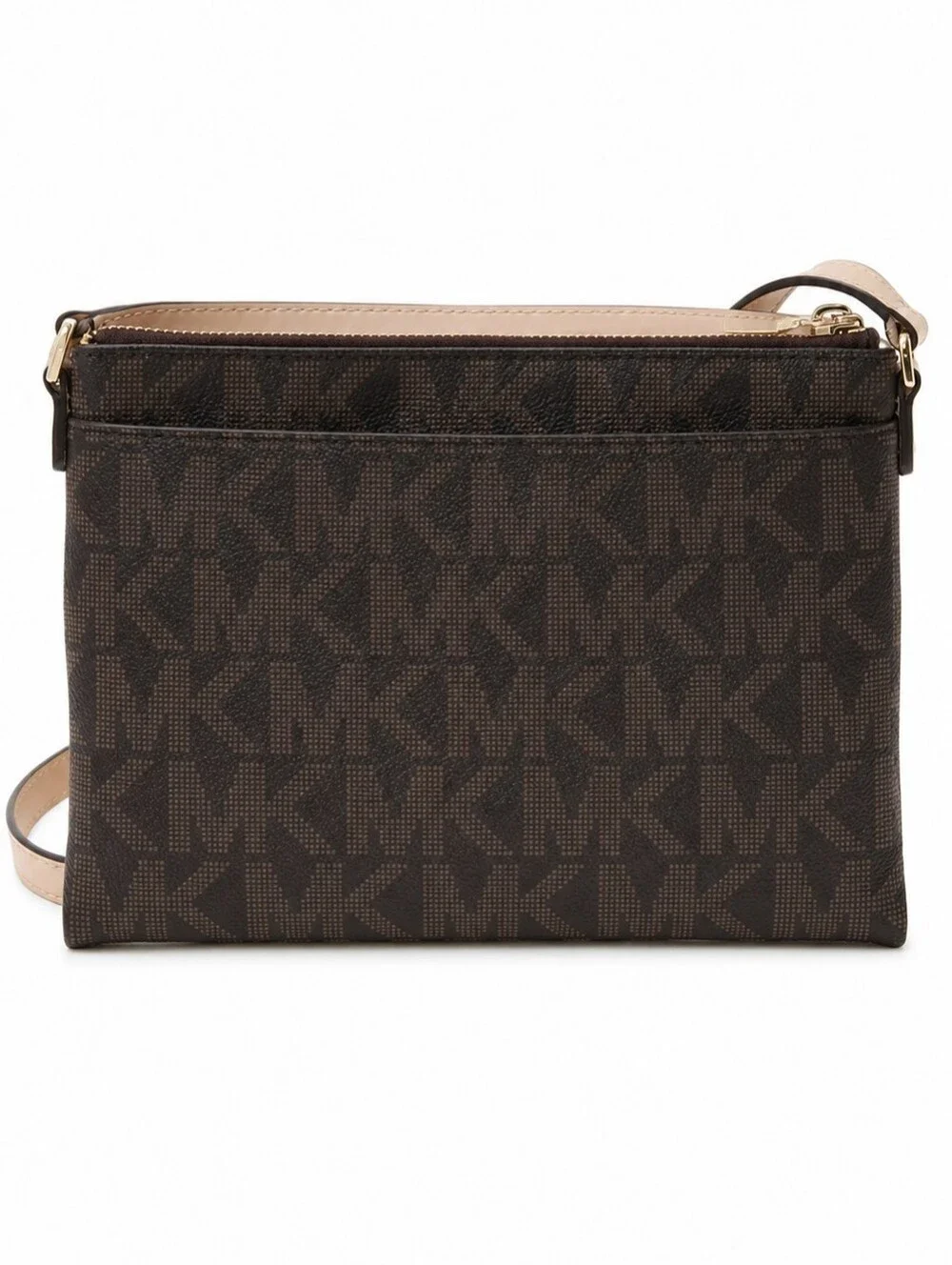 Michael Kors Fulton crossbody bag in signature Brown